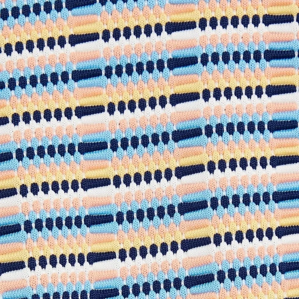 ONIA Lily striped mid-rise bikini briefs